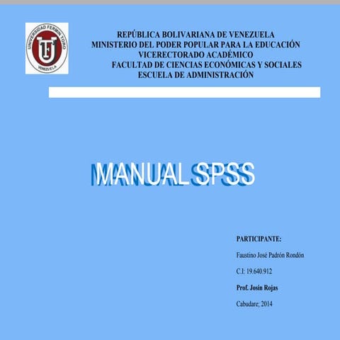 MANUAL SPSS