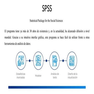 IBM SPSS Presentacion Power Point | PPTX