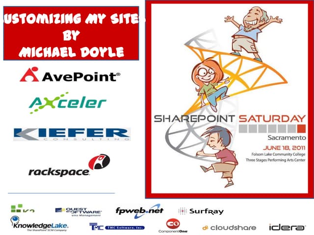 Customizing My Sites - SPSSAC