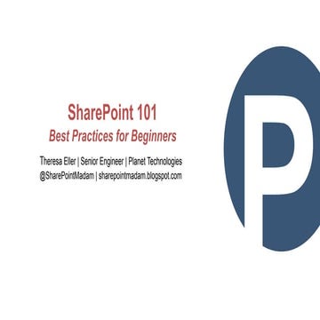 SPSSAC - SharePoint 101