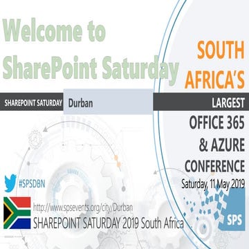 #SPSDBN Keynote:  10 Weapons for your Microsoft 365 Arsenal