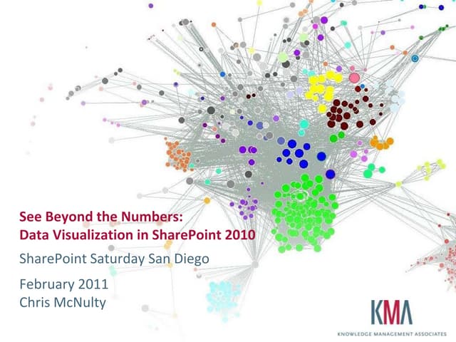 See Beyond the Numbers: Data Visualization in SharePoint