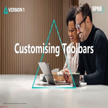 SPSS Statistics - Customising Toolbars.pptx