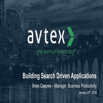 SPSSTL - Building Search Driven Applications