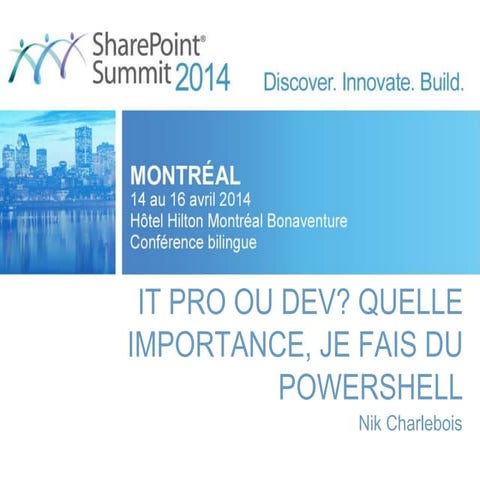 Using PowerShell for active directory management | PPTX