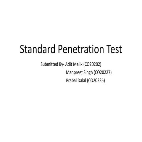 Standard Penetration Test (SPT) A Practical Guide for Soil testing in ...