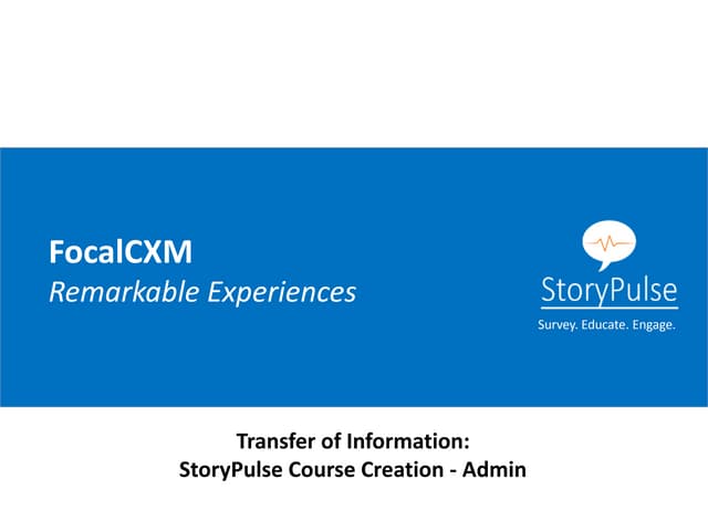 Sp TOI Course Creation - Admin UI