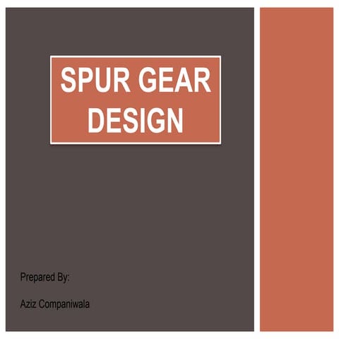 Spure gear