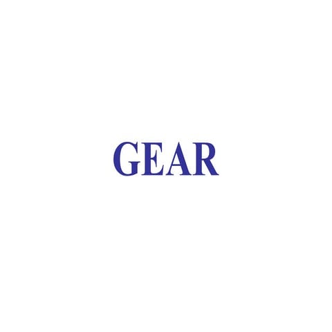 spur gear.pptx, type of gear and design of gear