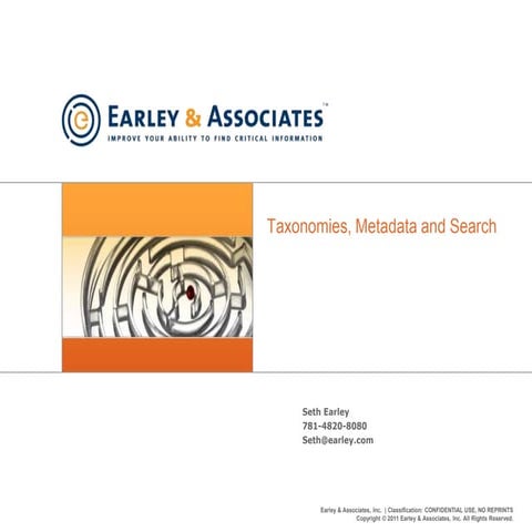 Taxonomies and Search for Chicago SharePoint User Group