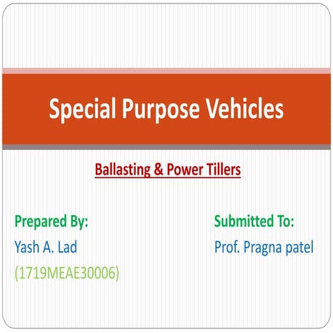 Ballasting Of Tractors & Power Tillers
