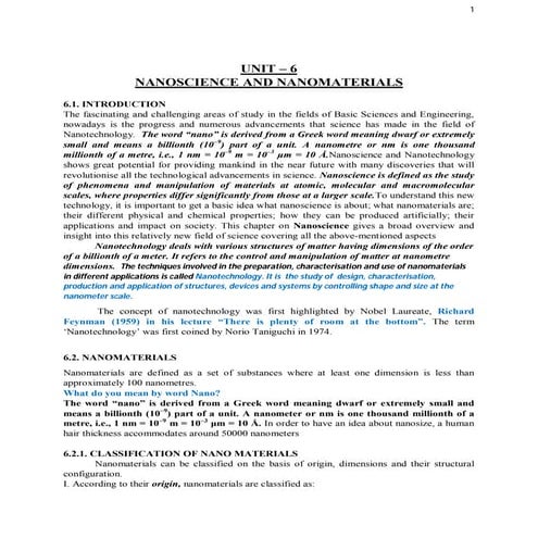 SPW-UNIT 5 Nanoscience and Nanomaterials.pdf