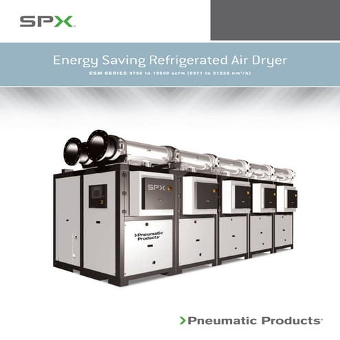 Energy Saving Refrigerated Air Dryer from SPX Pneumatic Products
