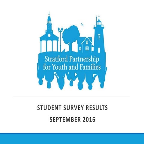 Stratford Student Survey Results - September 2016