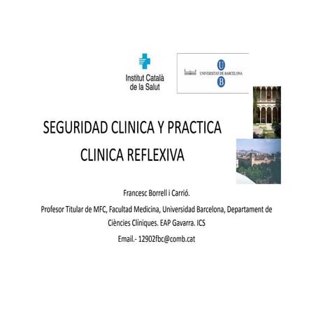 IV Jornada. Sp y práctica reflexiva f borrell_pompeu fabra_2011