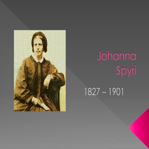 johanna spyri | PPTX
