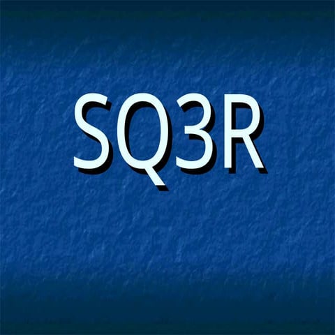 SQ3R TECHNIQUES For ESL Students IN HIGH SCHOOL.ppt