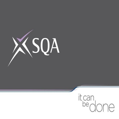 SQA Parent Presentation on New Qualifications 2014