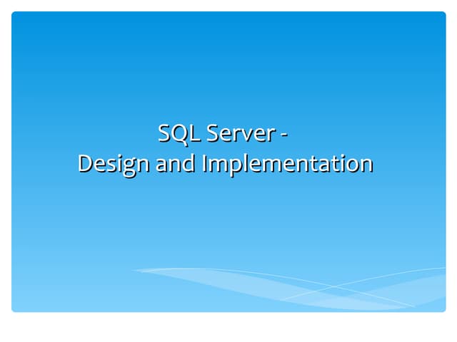 Sql
