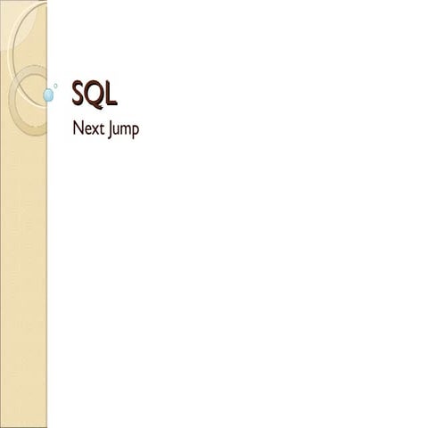 Sql | PPT