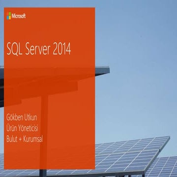 Microsoft SQL 2014 | PPT