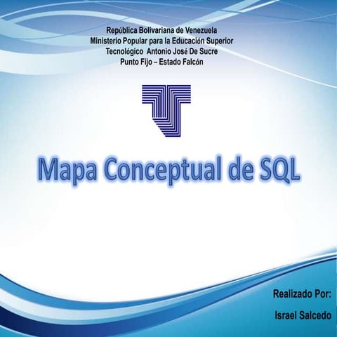 Mapa Conceptual de Sql