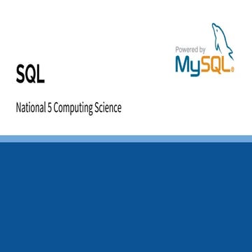 Sql | PPT