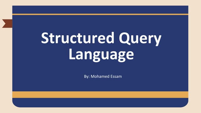 SQL