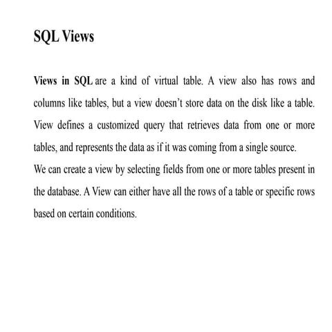 database management system and sql and non sql | PPT