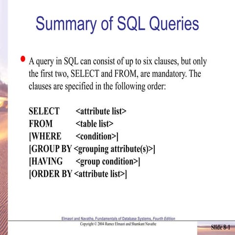 SQL-examples.pptx sql structured d query | PPTX | Databases | Computer ...