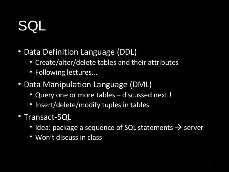 SQL Basic Queries