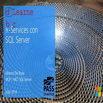 R Services con SQL Server
