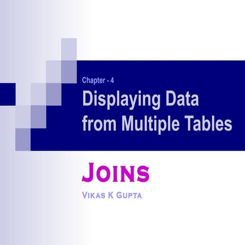 Sql join | PPT
