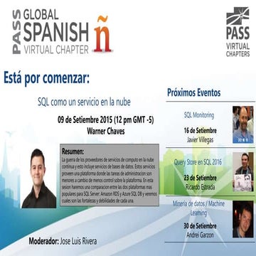 SQL como un servicio en la nube