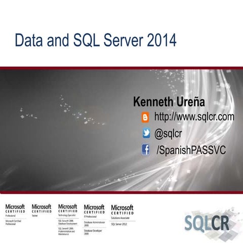 Sql server 2014 y los datos | PPT