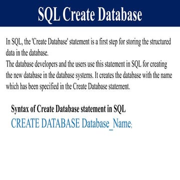SQL Create Database.pptx
