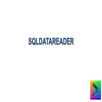Sqldatareader