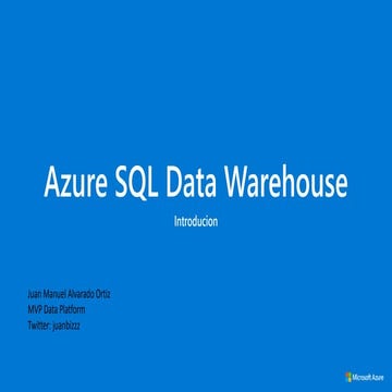 Sql datawarehouse azure