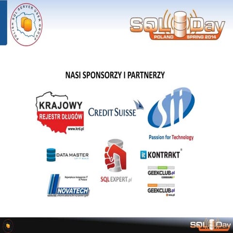 SQLDay 2014 - Change Tracking & Change Data Capture