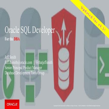 Oracle SQL Developer for the DBA | PPTX