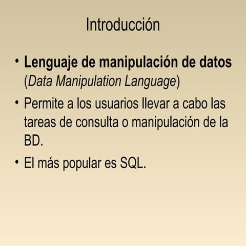 Sql exposición