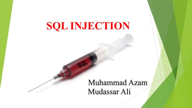 SQL INJECTION