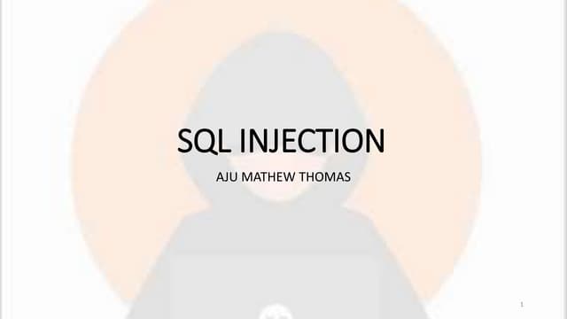 Sql Injection