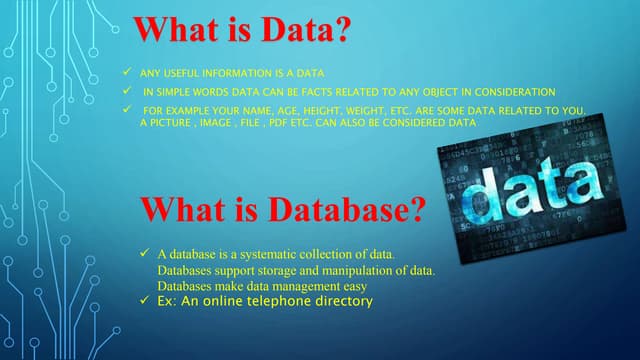 Sql introduction