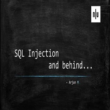 SQL Injections and Behind...