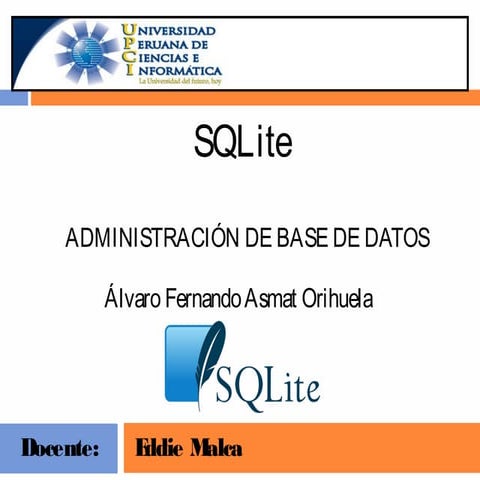 SQLite UPCI 2013