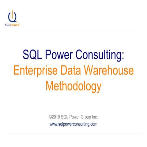 Data Warehouse Methodology