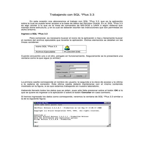 Sql plus | DOC