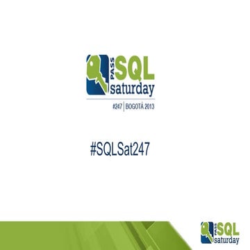 SQL Saturday Bogota - Big Data HDInsight Server