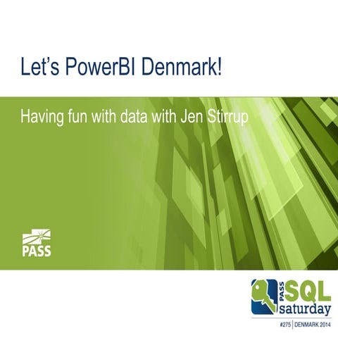 Sql saturday denmark power bi for pdf